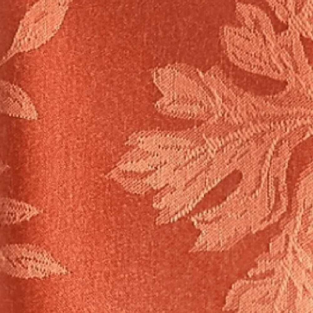 brand new Autumn Medley SPICE-colored Damask Fabric 90-inch ROUND Tablecloth